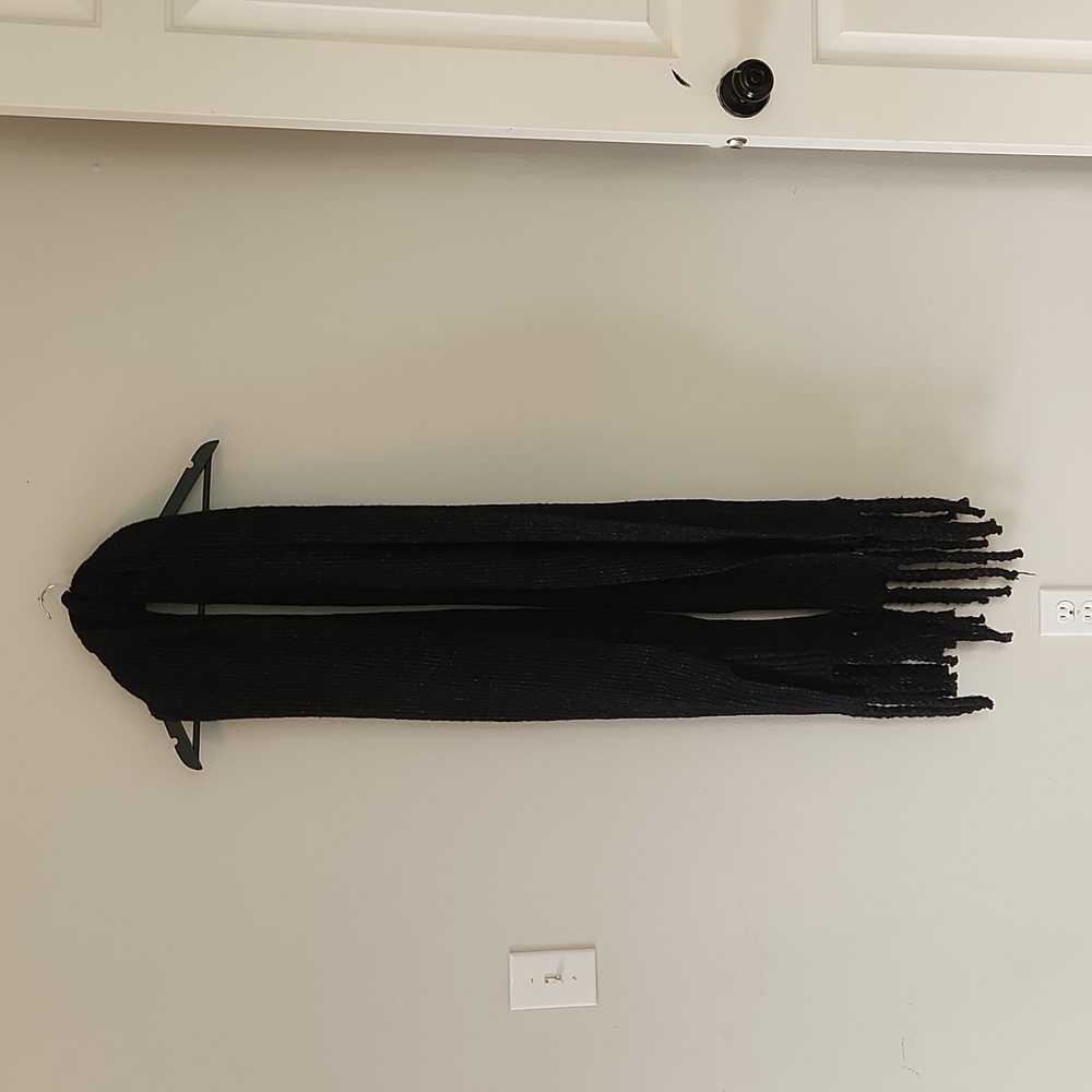 Free People Oversize Scarf - Black
